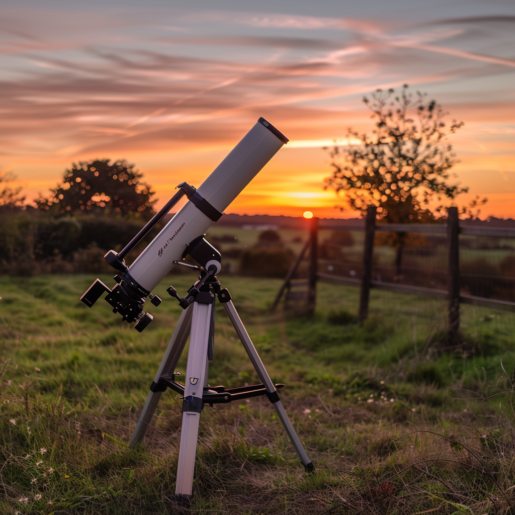 Aperçu du projet Télescope Autonome montrant l'interface utilisateur et les fonctionnalités principales